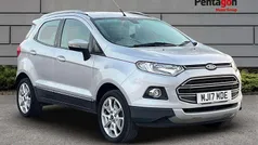 Silver Used 2017 Ford Ecosport Titanium SUV | £6,495 (Fair price)