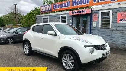 Used Nissan Juke Acenta 117 HP (86 kW) 2013 White SUV