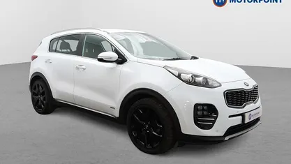 Used Kia Sportage GT-Line 177 HP (130 kW) 2017 White SUV