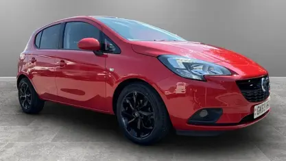 Used Vauxhall Corsa 75 HP (55 kW) 2019 Red Hatchback