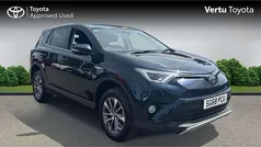 Blue Used 2018 Toyota RAV4 Hybrid SUV | £17,073 (Good price)