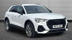 Glacier white Used 2024 Audi Q3 Black Edition SUV | £35,150 (Fair price)