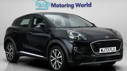 Used Ford Puma Titanium 125 HP (91 kW) 2023 Black SUV