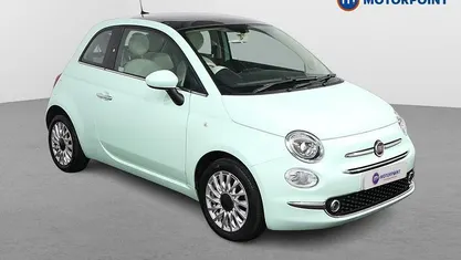 Used Fiat 500 Lounge 69 HP (50 kW) 2018 Green Hatchback