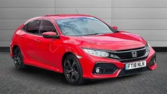 Red Used 2018 Honda Civic SR Hatchback | £10,990 (Fair price)