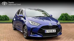 Galactic blue Used 2023 Toyota Yaris Hybrid Design Hatchback | £17,790 (Super price)