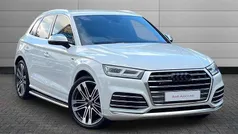 White Used 2018 Audi SQ5 S-Line SUV | £28,495 (Fair price)