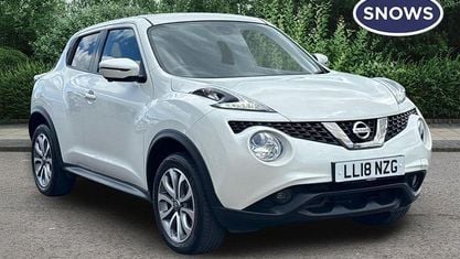 Gebraucht Nissan Juke Tekna 117 PS (86 kW) 2018 Weiß SUV