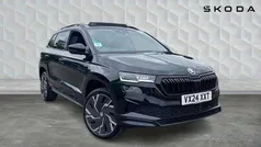 Black magic pearl effect Used 2024 Skoda Karoq SportLine SUV | £27,000 (Fair price)