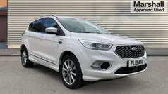 White Used 2019 Ford Kuga Vignale SUV | £16,950 (Fair price)