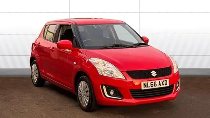 Red Used 2016 Suzuki Swift Hatchback | £5,329 (Fair price)