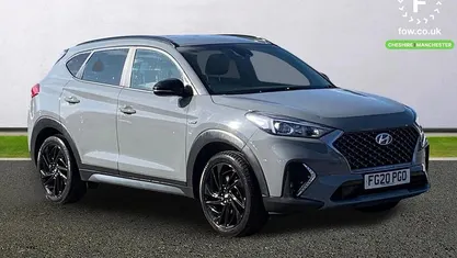 Used Hyundai Tucson N Line 136 HP (100 kW) 2020 Grey SUV