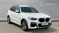 White Used 2019 BMW X3 M Sport SUV | £26,995 (Fair price)