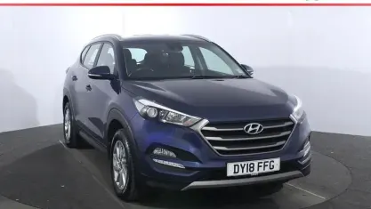 Used Hyundai Tucson SE 136 HP (100 kW) 2018 Blue SUV