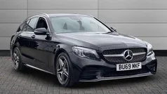 Black Used 2019 Mercedes C200 AMG Line Premium Estate | £17,990 (Fair price)