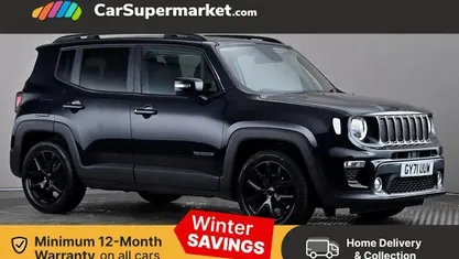 Black Used 2022 Jeep Renegade Night Eagle SUV | £14,897 (Fair price)