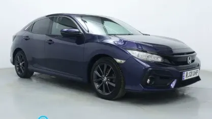 Used Honda Civic SR 126 HP (92 kW) 2021 Blue Hatchback