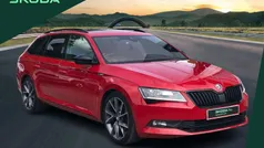 Red Used 2018 Skoda Superb SportLine Estate | £17,990 (Fair price)