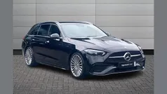 Black Used 2024 Mercedes C300e AMG Line Premium Estate | £33,650 (Good price)