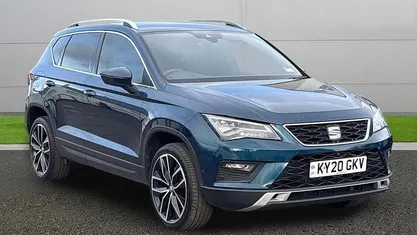 Second-hand Seat Ateca XCELLENCE Lux 150 CP (110 kW) 2020 Albastru SUV