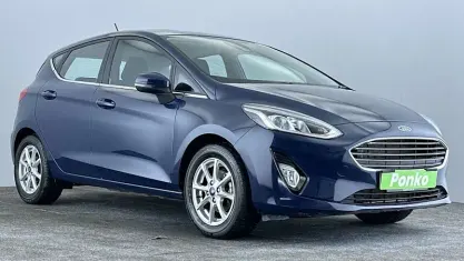 Used Ford Fiesta Zetec 86 HP (63 kW) 2018 Blue Hatchback