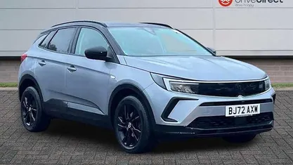 Used Vauxhall Grandland X GS Line 131 HP (96 kW) 2022 Grey SUV