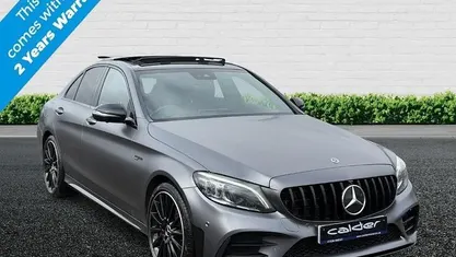 Used Mercedes C43 AMG Premium Plus 390 HP (286 kW) 2020 Silver Sedan