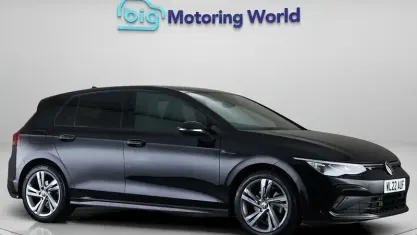 Used VW Golf VIII R-line 131 HP (96 kW) 2022 Black Hatchback
