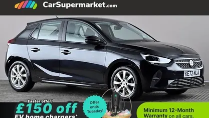 Used Vauxhall Corsa Design Edition 75 HP (55 kW) 2023 Black Hatchback