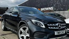 Black Used 2018 Mercedes GLA250 AMG line SUV | £17,000 (Fair price)