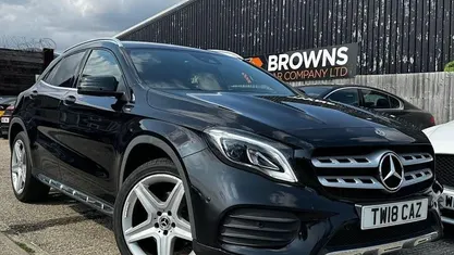 Black Used 2018 Mercedes GLA250 AMG line SUV | £17,000 (Fair price)