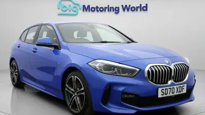 Used BMW 118 M Sport 140 HP (102 kW) 2020 Blue Hatchback