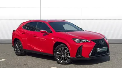 Used Lexus UX Sport Line 184 HP (135 kW) 2022 Red SUV