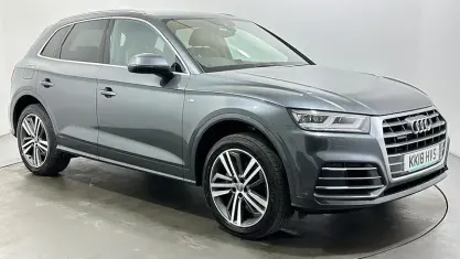 Used Audi Q5 S-Line 252 HP (185 kW) 2018 Grey SUV