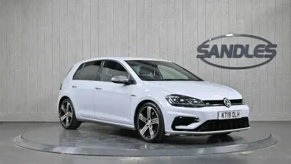 Used VW Golf VII R 300 HP (220 kW) 2019 Silver Hatchback