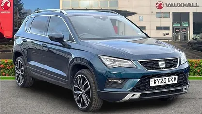 Used Seat Ateca XCELLENCE Lux 150 HP (110 kW) 2020 Blue SUV