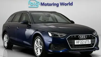 Used Audi A4 150 HP (110 kW) 2021 Blue Estate