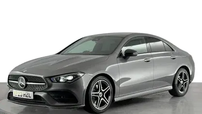 Used Mercedes CLA200 AMG line 163 HP (119 kW) 2022 Grey Coupe
