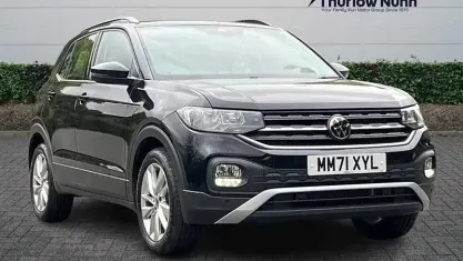 Used VW T-Cross SE 110 HP (80 kW) 2022 Black SUV
