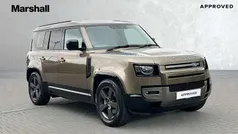 Metallic gondwana stone Used 2024 Land Rover Defender HSE Dynamic SUV | £67,419 (Fair price)