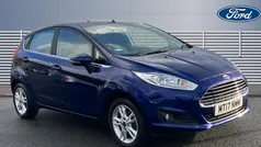 Blue Used 2017 Ford Fiesta Zetec Hatchback | £8,750 (Fair price)