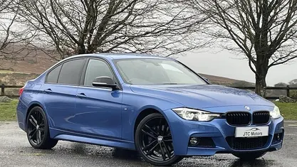 Blue Used 2018 BMW 320 M Sport Sedan | £16,995 (Fair price)