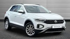 White Used 2022 VW T-Roc Life SUV | £22,359 (Fair price)