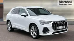 White Used 2022 Audi Q3 S-Line SUV | £27,739 (Fair price)