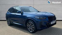 Blue Used 2024 BMW X3 M Sport SUV | £41,610 (Fair price)