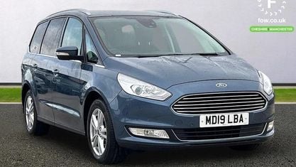 Second-hand Ford Galaxy Titanium 150 CP (110 kW) 2019 Albastru Monovolum