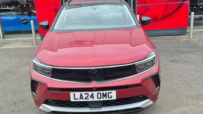 Used Vauxhall Grandland X Ultimate 131 HP (96 kW) 2024 Red SUV
