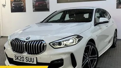 Used BMW 118 M Sport 140 HP (102 kW) 2020 White Hatchback