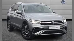 Silver Used 2024 VW Tiguan Allspace Elegance SUV | £31,499 (Fair price)
