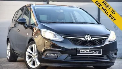 Black Used 2017 Vauxhall Zafira Tourer SRi MPV | £8,350 (Fair price)